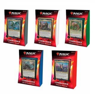 Magic the Gathering "IKORIA: Lair of the Behemoths" Commander Deck Display 5ct. - ENGLISH