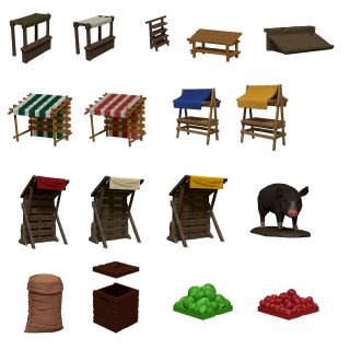 WizKids Dungeon Dressings: Merchant's Row (16537)