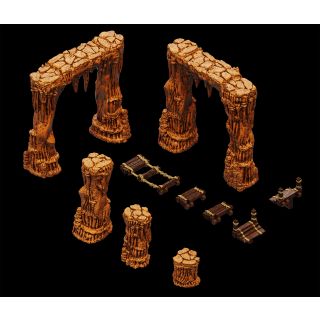 WarLock Tiles Accessory - Dripstone Bridges (16548)
