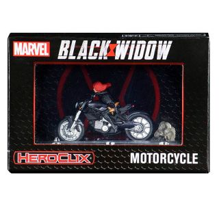 Marvel Heroclix: Black Widow Movie - Black Widow with Motorcycle (72254)