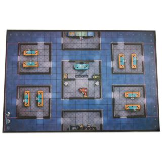 WizKids HeroClix: 2016 Collector’s Premium Map — Wizkids Office (72446)