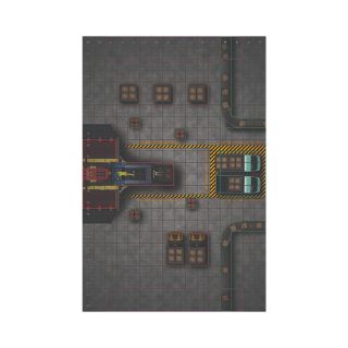 WizKids Locations – HeroClix Premium Map – Warehouse (72484)