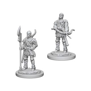 Pathfinder Deep Cuts Unpainted Minis: Town Guards (72583)