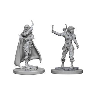 Pathfinder Deep Cuts Unpainted Miniatures: Human Female Rogue (72603)