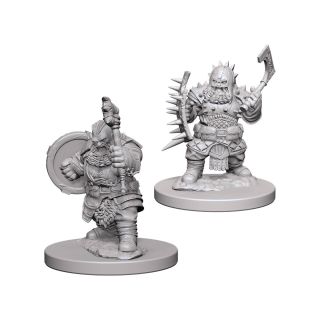 Pathfinder Battles™ Deep Cuts™ Unpainted Miniatures: Dwarf Male Barbarian (72615)