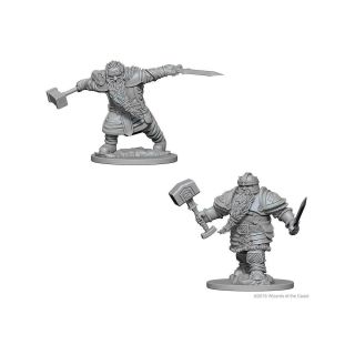 D&D Nolzur’s Marvelous Unpainted Minis: Dwarf Male Fighter (72616)