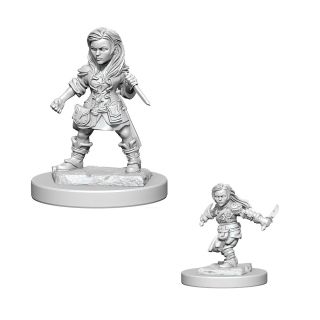 D&D Nolzur’s Marvelous Unpainted Minis: Halfling Female Rogue (72627)
