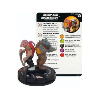2017 TMNT HeroClix: Bebop and Rocksteady Con LE Figure (72715)