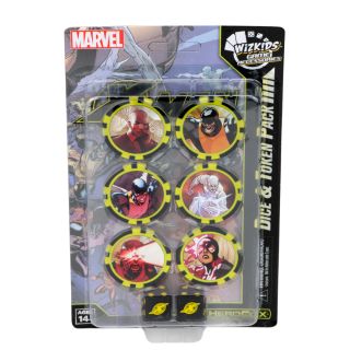 Marvel HeroClix: X-Men Xavier’s School Dice & Token Pack (Time Displaced) (72908)