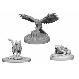 WizKids Deep Cuts Unpainted Miniatures: Familiars (73094)