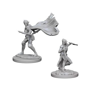 Pathfinder Battles™ Deep Cuts™ Unpainted Miniatures: Elf Female Rogue (73187)