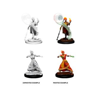 D&D Nolzur's Marvelous Miniatures - Fire Genasi Female Wizard (73336)
