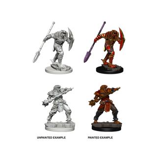 D&D Nolzur's Marvelous Miniatures - Dragonborn Male Fighter With Spear (73340)