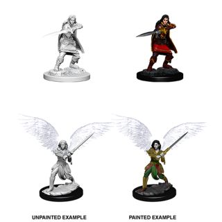 D&D Nolzur's Marvelous Miniatures: Female Aasimar Fighter (73381)