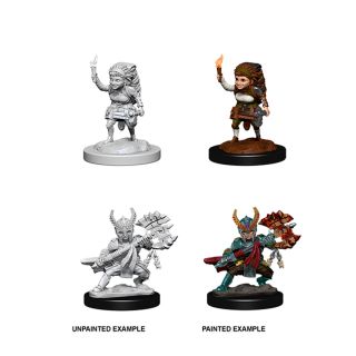 D&D Nolzur's Marvelous Miniatures: Female Halfing Fighter (73387)