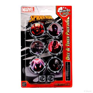 Marvel HeroClix: Spider-Man and Venom Absolute Carnage Dice and Token Pack (73497)
