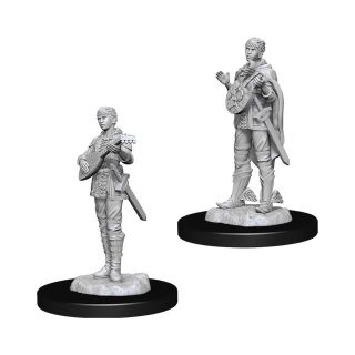 D&D Nolzur's Marvelous Unpainted: Female Half-Elf Bard (73538)