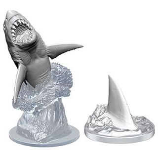 WizKids Deep Cuts Unpainted Miniatures: Shark