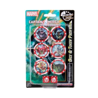 Marvel Heroclix: Captain America and the Avengers Dice & Token Pack (73974)