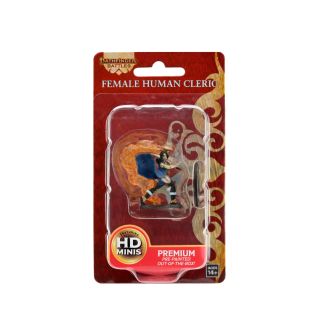 Pathfinder Battles: Premium Painted Figure - Human Cleric Female (77507)