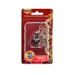 Pathfinder Battles: Premium Painted Figure - Human Bard Female (77509)