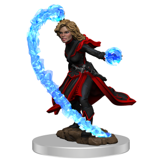 Pathfinder Painted Premium: Female Human Wizard (77513)