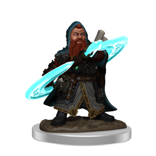 Pathfinder Painted Premium: Male Dwarf Sorcerer (77515)