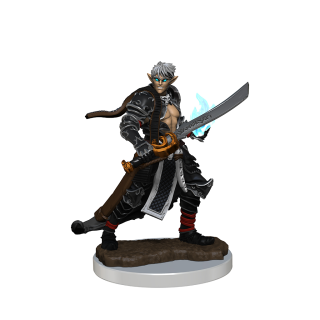Pathfinder Painted Premium: Male Elf Magus (77517)
