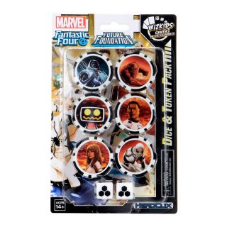 Marvel HeroClix: Fantastic Four Future Foundation Dice and Token Pack (84784)