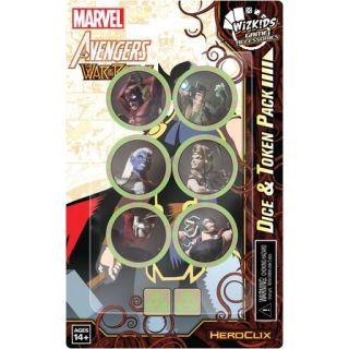 Marvel HeroClix: Avengers War of the Realms Dice and Token Pack ** Special Offer **