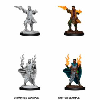 D&D Nolzur's Marvelous Miniatures: Male Human Sorcerer (90053)