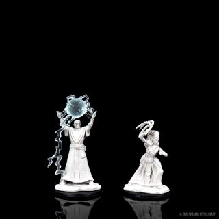 D&D Nolzur's Marvelous Miniatures: Drow Mage & Drow Priestess (90071)