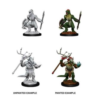 D&D Nolzur's Marvelous Miniatures: Lizardfolk & Lizardfolk Shaman (90074)