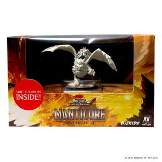 D&D Nolzur’s Marvelous Miniatures: Manticore - Paint Night Kit  (90134)
