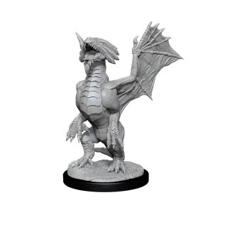D&D Nolzur's Marvelous Miniatures: Bronze Dragon Wyrmling & Pile of Sea found Treasure (90152)