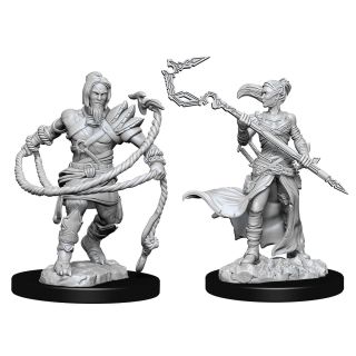 Magic the Gathering Unpainted Miniatures: Stoneforge Mystic & Kor Hookmaster (Fighter,Rogue,Wizard) (90177)
