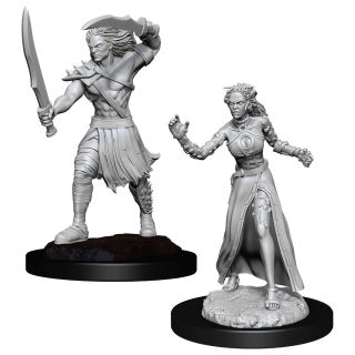 Magic the Gathering Unpainted Miniatures: Vampire Lacerator & Vampire Hexmage (90179)