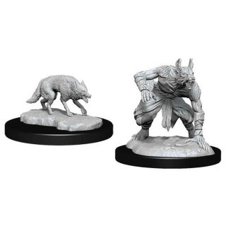 D&D Nolzur's Marvelous Miniatures: Jackalwere & Jackal (90244)