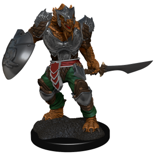 D&D Nolzur's Marvelous Miniatures: Dragonborn Fighter Male (90303)