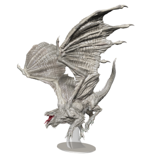 D&D Nolzur's Marvelous Miniatures: Adult White Dragon (90325)