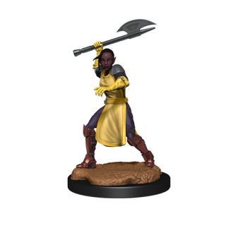 Critical Role Unpainted Miniatures: Half-Elf Echo Knight and Echo Female  (90379)