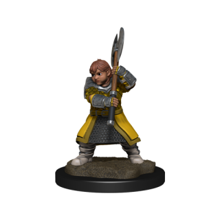Critical Role Unpainted Miniatures: Dwarf Dwendalian Empire Fighter Female (90383)