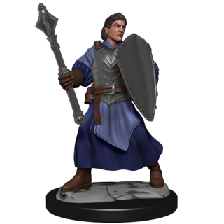 Critical Role Unpainted Miniatures: Human Clovis Concord Cleric Male (90385)