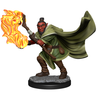 Critical Role Unpainted Miniatures: Hobgoblin Wizard and Druid Male (90389)