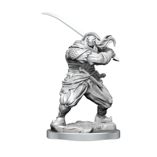 Magic: The Gathering Unpainted Miniatures - Zurgo Helmsmasher & Unyielding Krumar (90397)