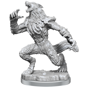 Magic: The Gathering Unpainted Miniatures - Arlinn Kord & Tovolar (90398)