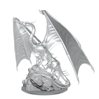 D&D Nolzur's Marvelous Miniatures: Young Emerald Dragon (90491)