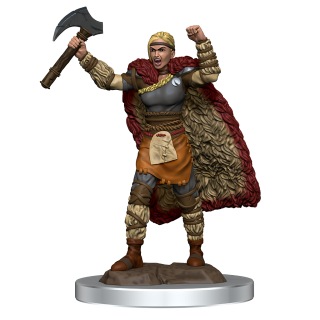 D&D Icons of the Realms Premium Figures: Female Human Barbarian (93052)