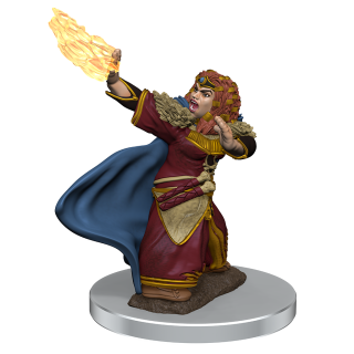D&D Icons of the Realms Premium Figures: Female Dwarf Wizard (93056)