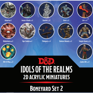 D&D Idols of the Realms: Boneyard: 2D Set 2 (94511)